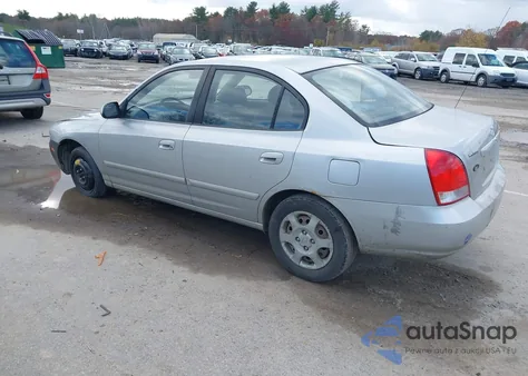 2003 Hyundai Elantra Gls/Gt из США, поврежденный, VIN KMHDN45D83U594013